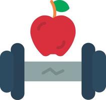 Fitness Flat Icon vector
