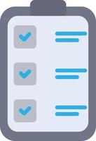 Checklist Flat Flat Icon vector