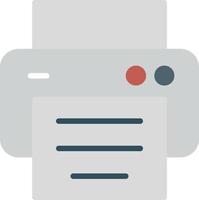 printer Flat Icon vector