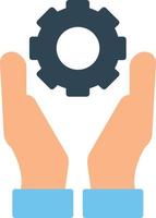 Management Service Flat Icon vector