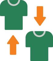 Substitution Flat Icon vector