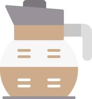 Coffee Pot Flat Icon vector