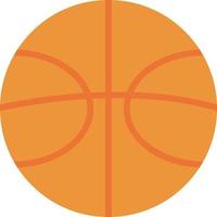 icono plano de baloncesto vector