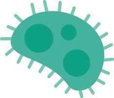 Bacteria Flat Icon vector