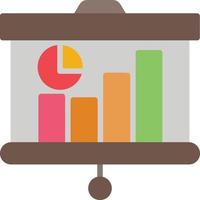 Statistics Flat Icon vector