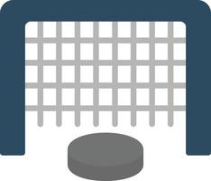 Hockey Net Flat Icon vector