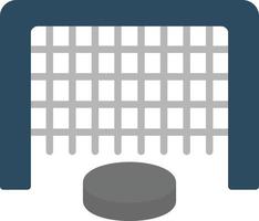 Hockey Net Flat Icon vector