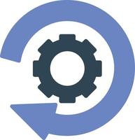 Reverse Engineering Flat Icon vector
