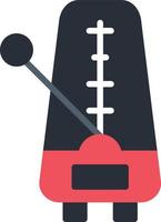 Metronome Flat Icon vector