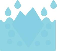 Cold Water Flat Icon vector