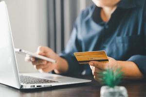 Woman hands of using online virtual app on mobile phone. Millennial guy chatting on smartphone, using banking services, reading text message, typing, shopping, making call, browsing internet.Close up photo