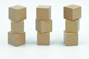 wooden building blocks wood cube building blocks photo