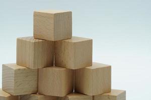 wooden building blocks wood cube building blocks photo