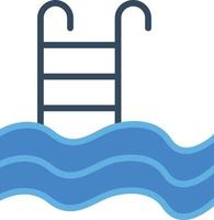 Swimming Pool Flat Icon vector