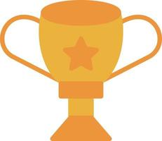 Trophy Flat Icon vector