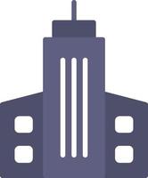 Skyscraper Flat Icon vector