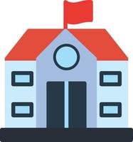 School Flat Icon vector