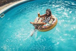 Enjoyment In The Pool photo