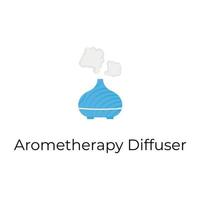 Trendy Aromatherapy Diffuser vector