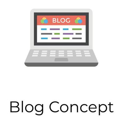 Trendy Blog Concept