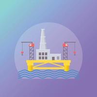 Trendy Bridge Construction vector