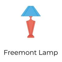 Trendy Lamp Concepts vector