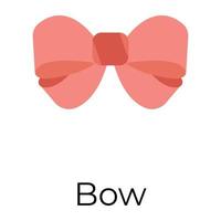 Trendy Bow Concepts vector