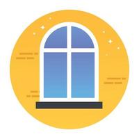 Trendy Window Concepts vector