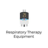 Respiratory Therapy equipment vector