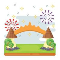 Trendy Disneyland Concepts vector