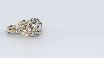 boda, anillo, oro, plata, diamante, compromiso, moda, matrimonio, piedra, render 3d