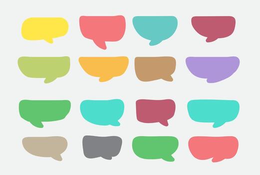 Speech Bubble Pack vector