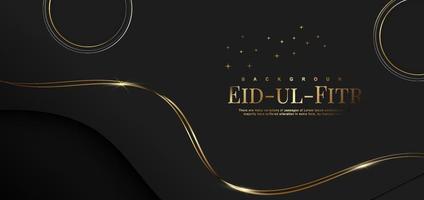 fondo de patrón islámico eid vector