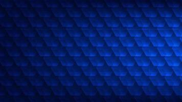 abstract futuristic technology background concept. hexagon pattern with blue lighting vector