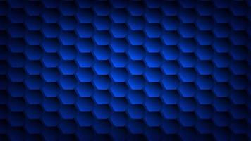 abstract futuristic technology background concept. hexagon pattern with blue lighting for graphic design element vector