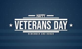 Veterans Day Background Design. vector