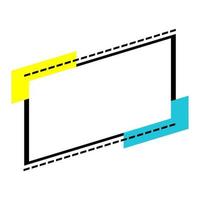 ilustración vectorial de banner de forma geométrica. puede usarse para anuncios, promoción, viernes negro, oferta, oferta de compra, anuncio de descuento, venta de fin de año vector