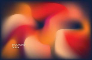 Liquid  color wave background. Modern poster layout with gradient shape. Dynamic colored flow art. vector