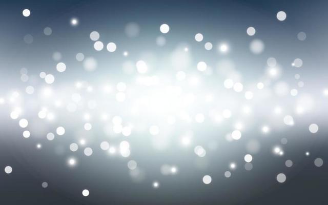 Winter and snow bokeh soft light abstract background, Vector eps 10 illustration bokeh particles, Background decoration