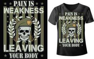 Veteran t-shirt design vector