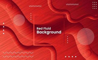 fondo fluido degradado de color rojo para visualización web, verano, eventos y más. vector