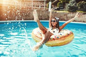 Enjoyment In The Pool photo