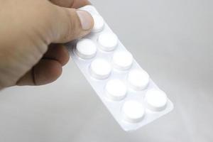 Medicine tablets packet photo