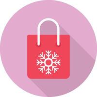 gift bag vector illustration on a background.Premium quality symbols.vector icons for concept and graphic design.