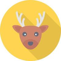 reindeer vector illustration on a background.Premium quality symbols.vector icons for concept and graphic design.