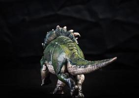 dinosaur , Sinoceratops in the dark photo