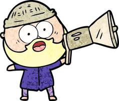 Vector boy character in cartoon style