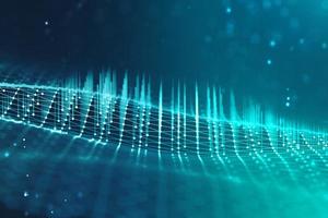 Block chain transfer and finance investment concept. Digital currency exchange. Data technology background. Connection science background. photo