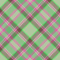 Fabric seamless vector. Tartan background texture. Textile pattern plaid check. vector