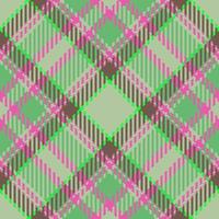 Fabric seamless vector. Tartan background texture. Textile pattern plaid check. vector